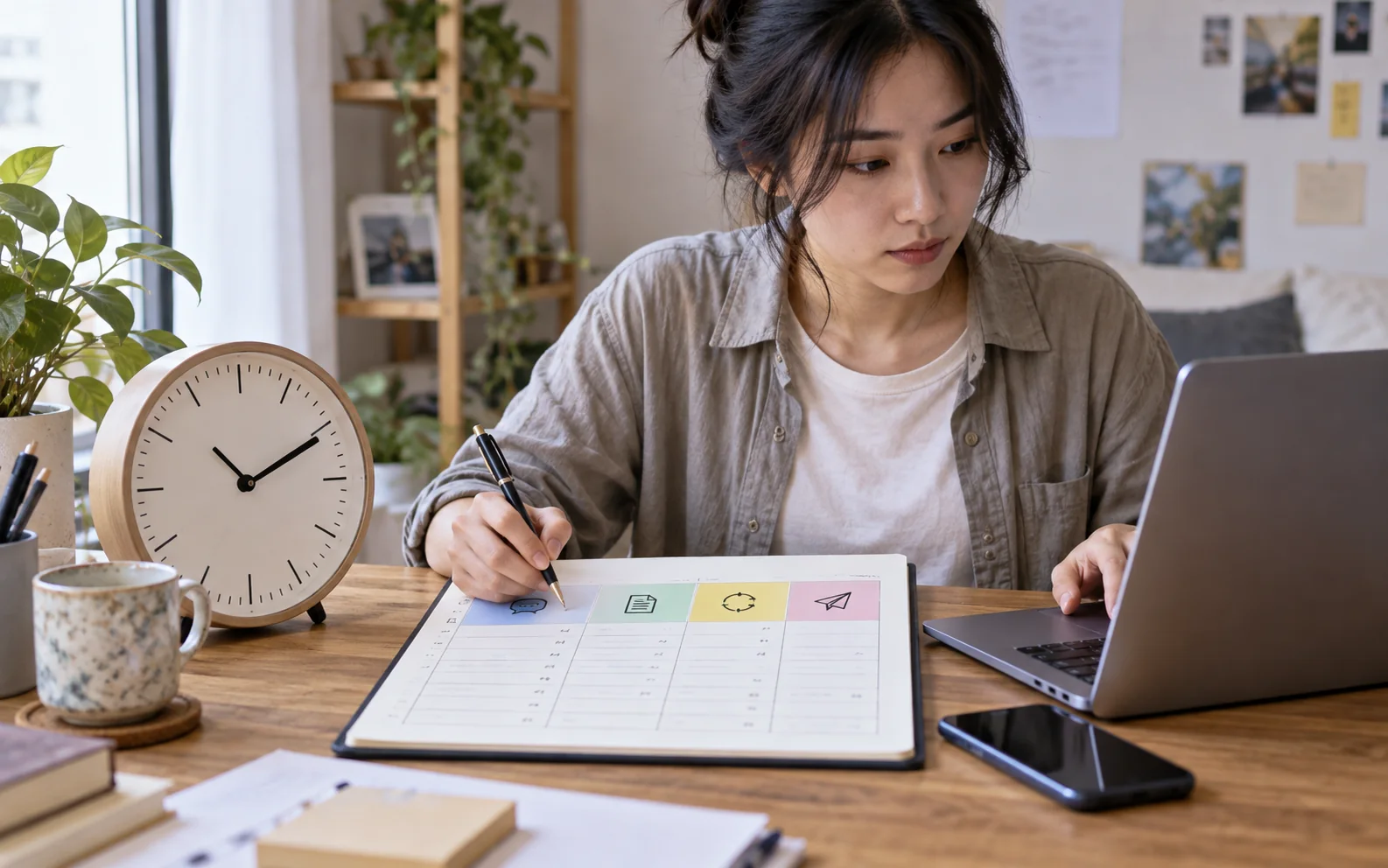 把每月的接案收入記下來